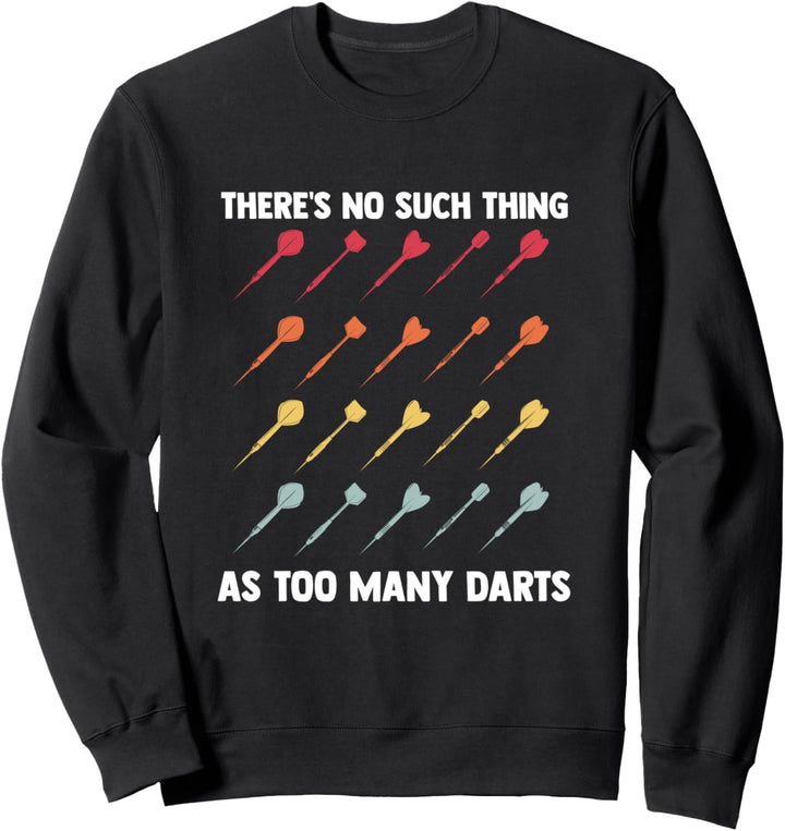 Professioneller Dartspieler, Dartscheiben-Bekleidung Sweatshirt