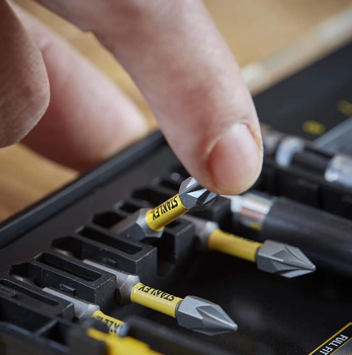 Stanley FatMax 32-tlg. Torsion Schrauberbit-Set STA88557 (umfangreiches Set mit allen gängigen Bitty