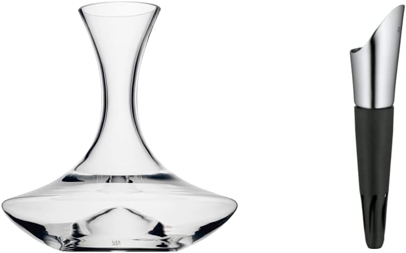 WMF Weindekanter mit Hohlboden 1,5l, Glas, Dekantierflasche für Rotwein, Weinbelüfter, pflegeleicht,