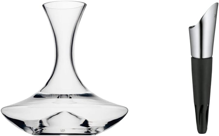 WMF Weindekanter mit Hohlboden 1,5l, Glas, Dekantierflasche für Rotwein, Weinbelüfter, pflegeleicht,