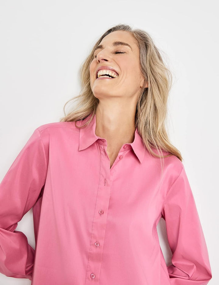 Gerry Weber Damen Bluse, Rose Pink