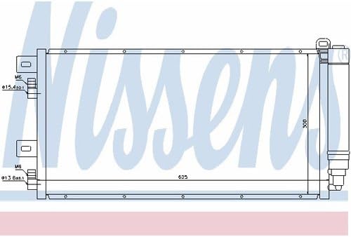 Nissens 94591 Kondensator, Klimaanlage