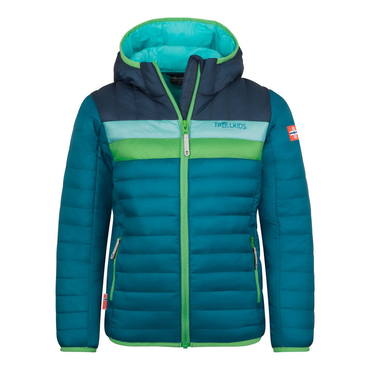 Trollkids Kids Eikefjord Jacket Ocean 92, Ocean 92