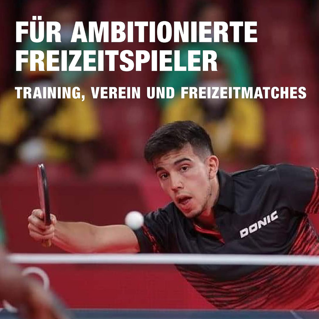 Donic-Schildkröt Tischtennisschläger Top Team 900, AVS & PLS-Griff, 2,0 mm Schwamm, Alpha Slick - IT