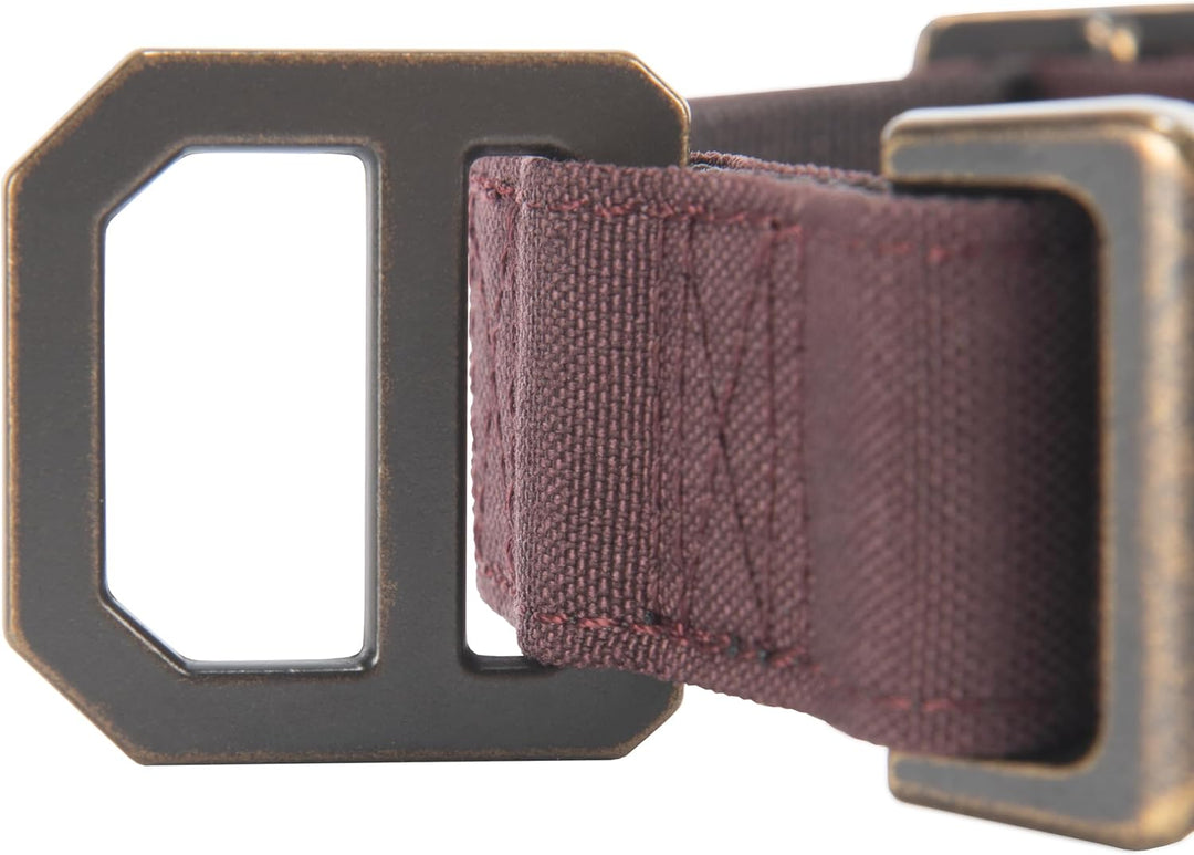Carhartt Hundehalsband, Nylon, Entenmuster, Gr. M Deep Wine (Nylon-Segeltuch und Gurtband) Medium, D
