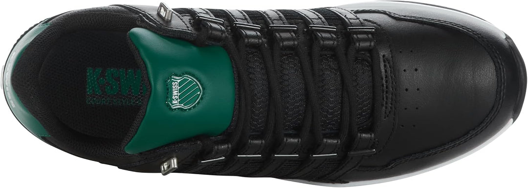 K-Swiss Herren Sneaker Low 39 EU Black Teak Gum, 39 EU Black Teak Gum