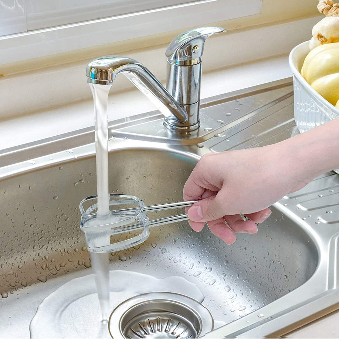 NWOUIIAY Handmixer Elektrisch 500W Handrührer 5 Drehzahl Turbinenfunktion Handrührgerät mit 2 Mixer,