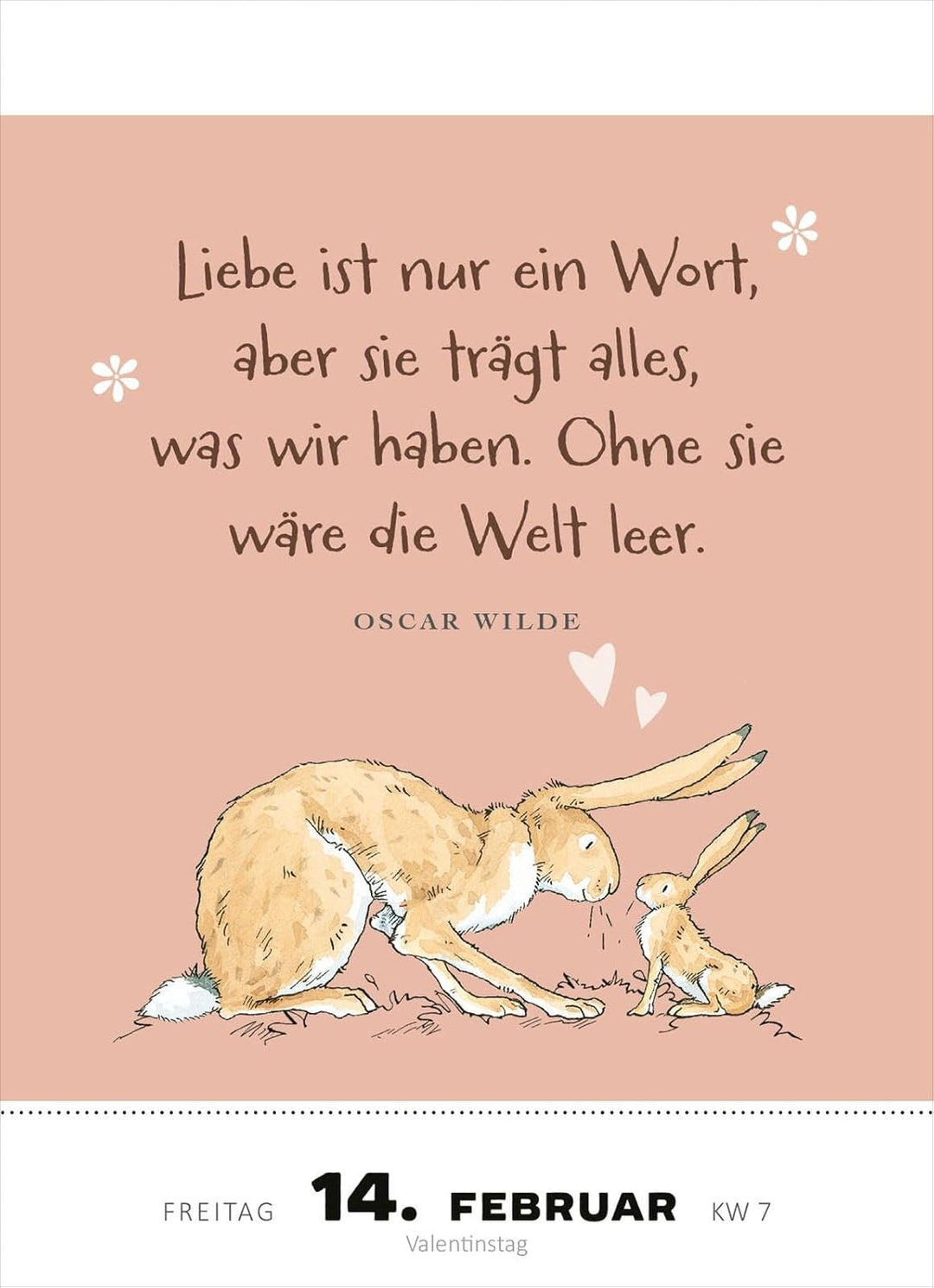 Abreisskalender Weisst du eigentlich, wie lieb ich dich hab? 2025: 365 Tage liebevolle Botschaften f
