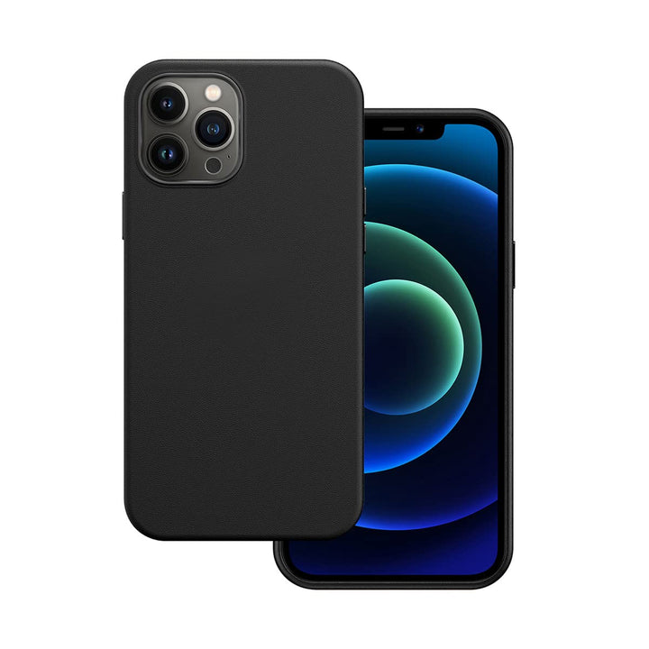 Docco Jette entworfen für iPhone 12/iPhone 12 Pro Lederhülle, Handgefertigte Echtlederhülle für iPho