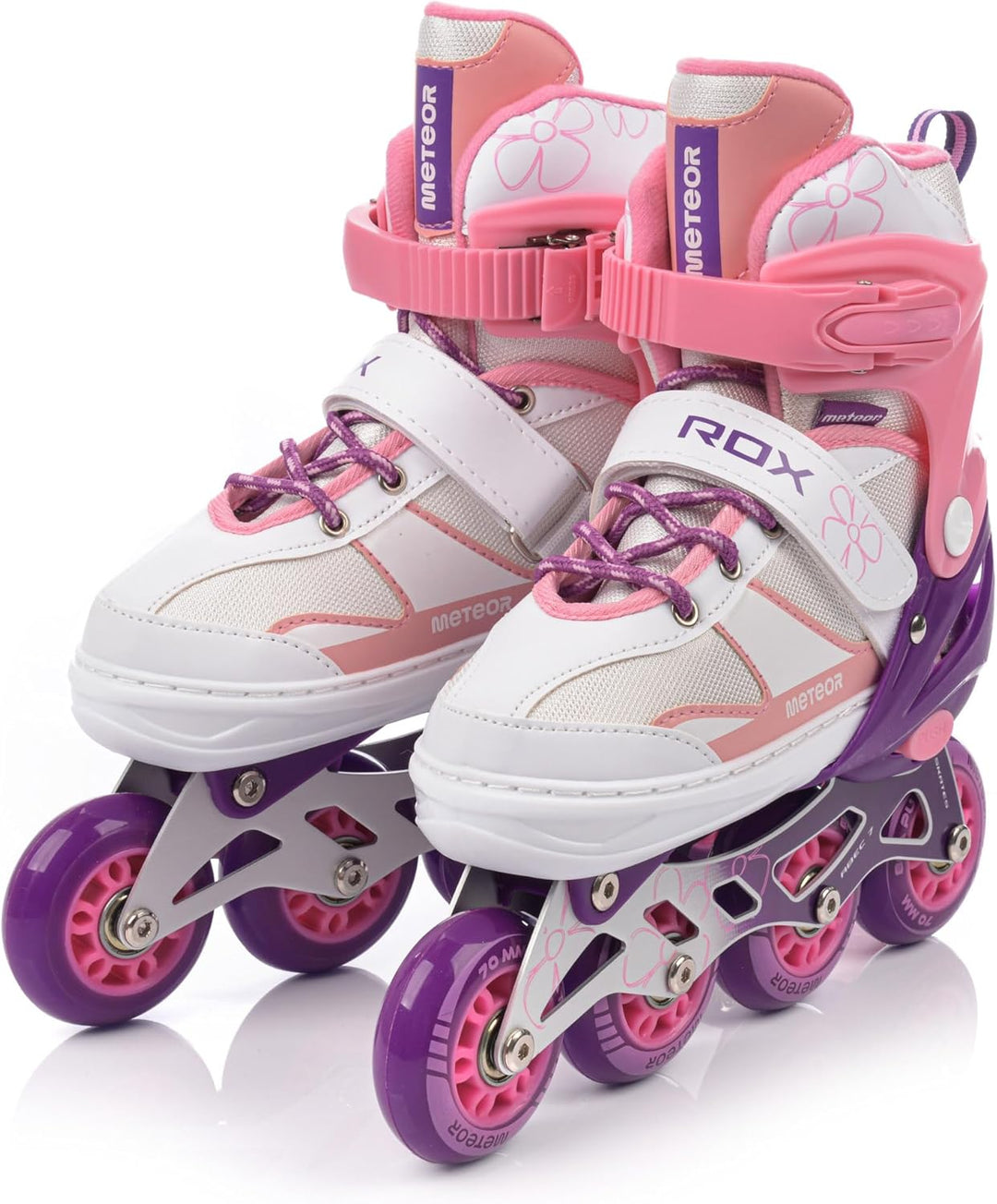 meteor® Inliner Rollen Inline Skates Mädchen und Jungen Inliner Kinder Inline Skates ABEC7 Rollen in