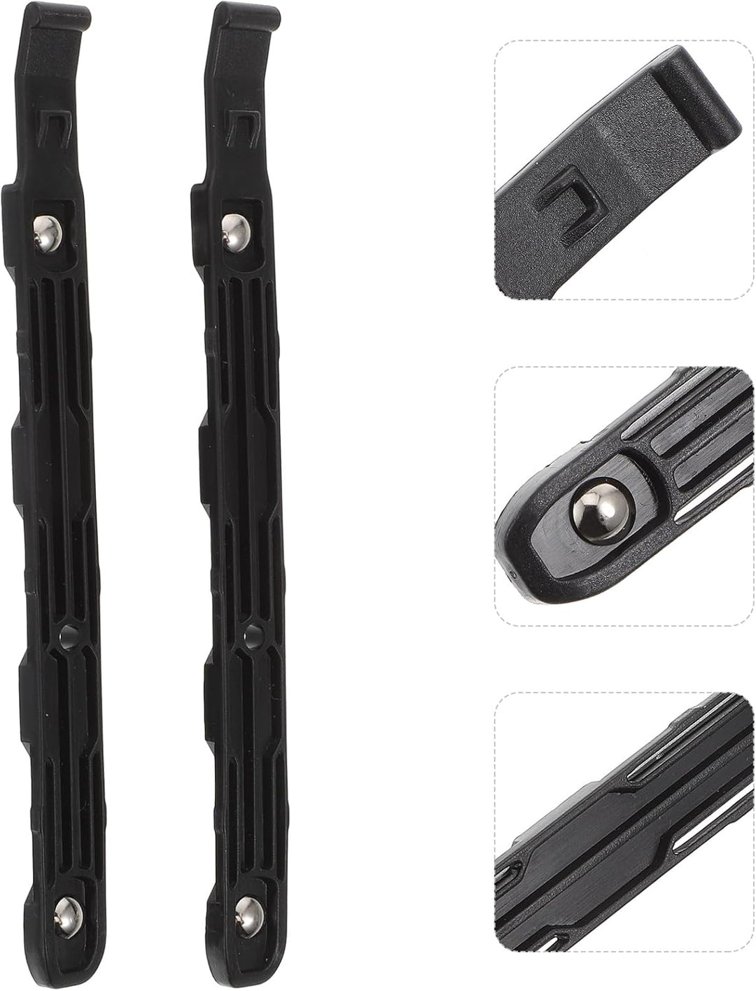 SOLUSTRE 2Paar Interne Ständer Halterung Halterung für HDD-Computer Ersatz Montage-Hartschienen Zube