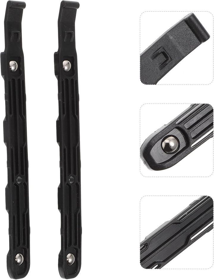 SOLUSTRE 2Paar Interne Ständer Halterung Halterung für HDD-Computer Ersatz Montage-Hartschienen Zube