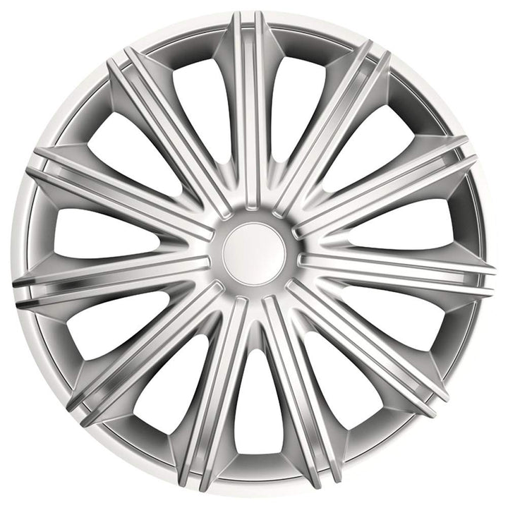 AUTO-STYLE Satz Radzierblenden Nero 13-Zoll Silber, Silber 13-inch