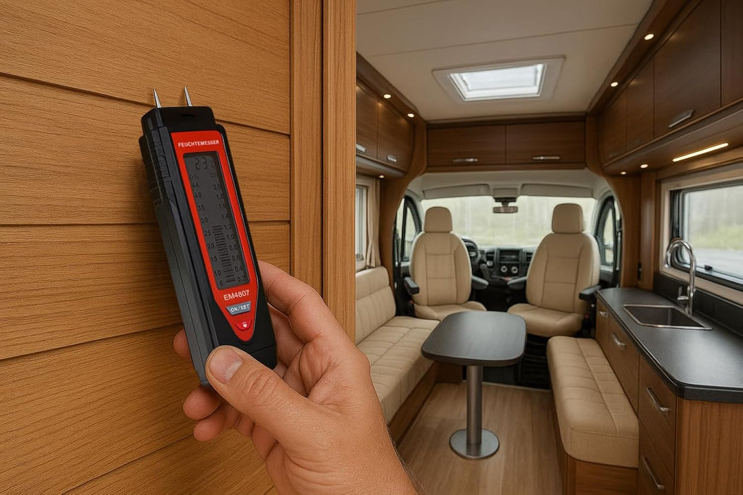 Rothenberger Industrial Bau und Holzfeuchtemessgerät, Messbereich 6-44%, 1500000797