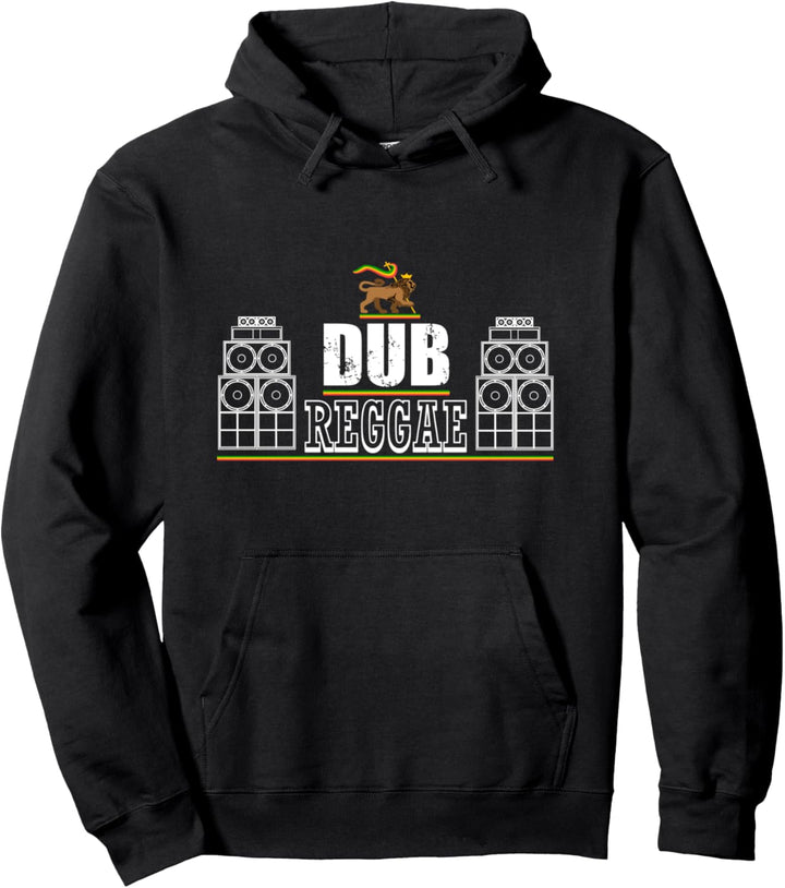 Reggae Roots Dub Soundsystem Rasta Pullover Hoodie