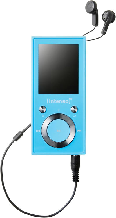 Intenso MP3 Player Video Scooter 1,8 Zoll Bluetooth blau blau 16GB Single, blau 16GB Single