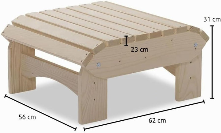 Original Dream-Chairs since 2007 - Adirondack Footrest "Comfort"