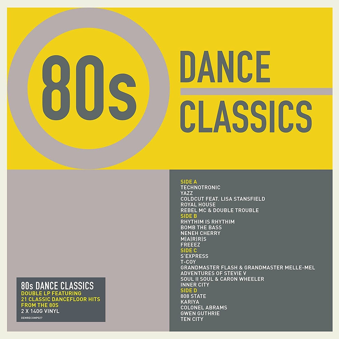 80s Dance Classics, Vinyl