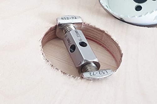 Falke Hole Xpander - Bohrloch-Zentrierhilfe - bestehendes Bohrloch vergrössern (Ø52-92mm), Ø52-92mm