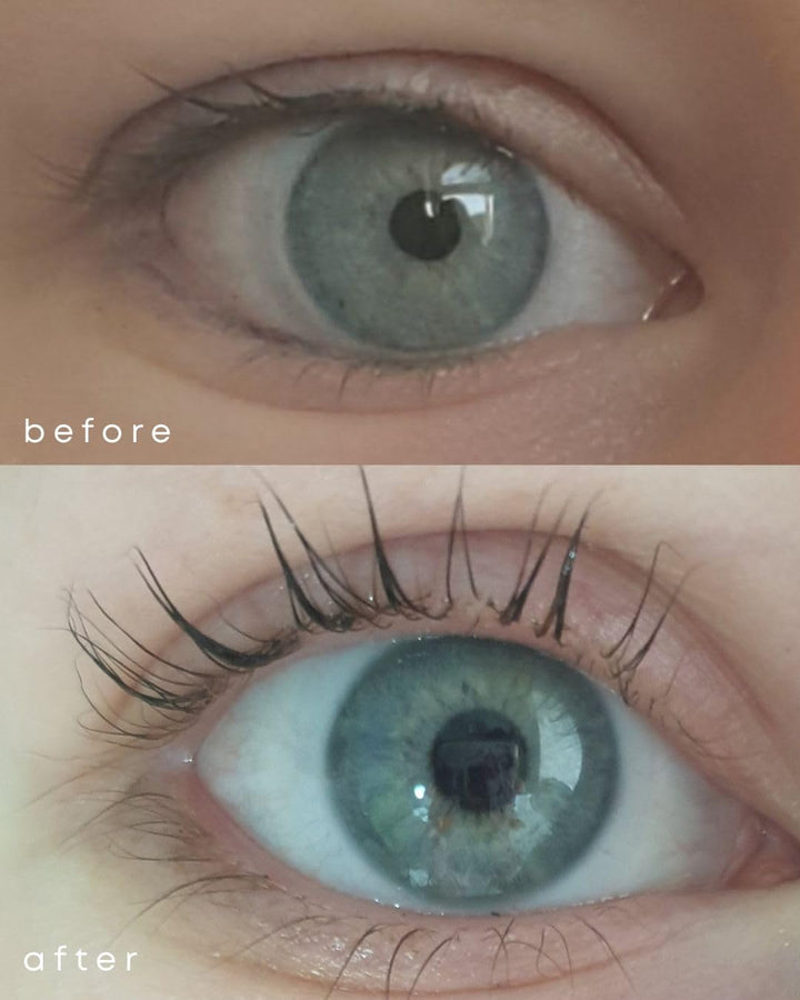 LASH &amp; BROW PEPTIDE SERUM – Hormonfreies Wimpern- &amp; Augenbrauenserum mit 4-Peptide-Komplex – längere