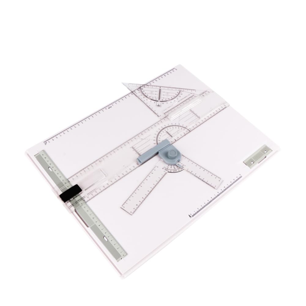 NEWFUN Zeichenplatte A3, Drawing Board, Multifunktionales Zeichenbrett für das Technische Zeichnen i