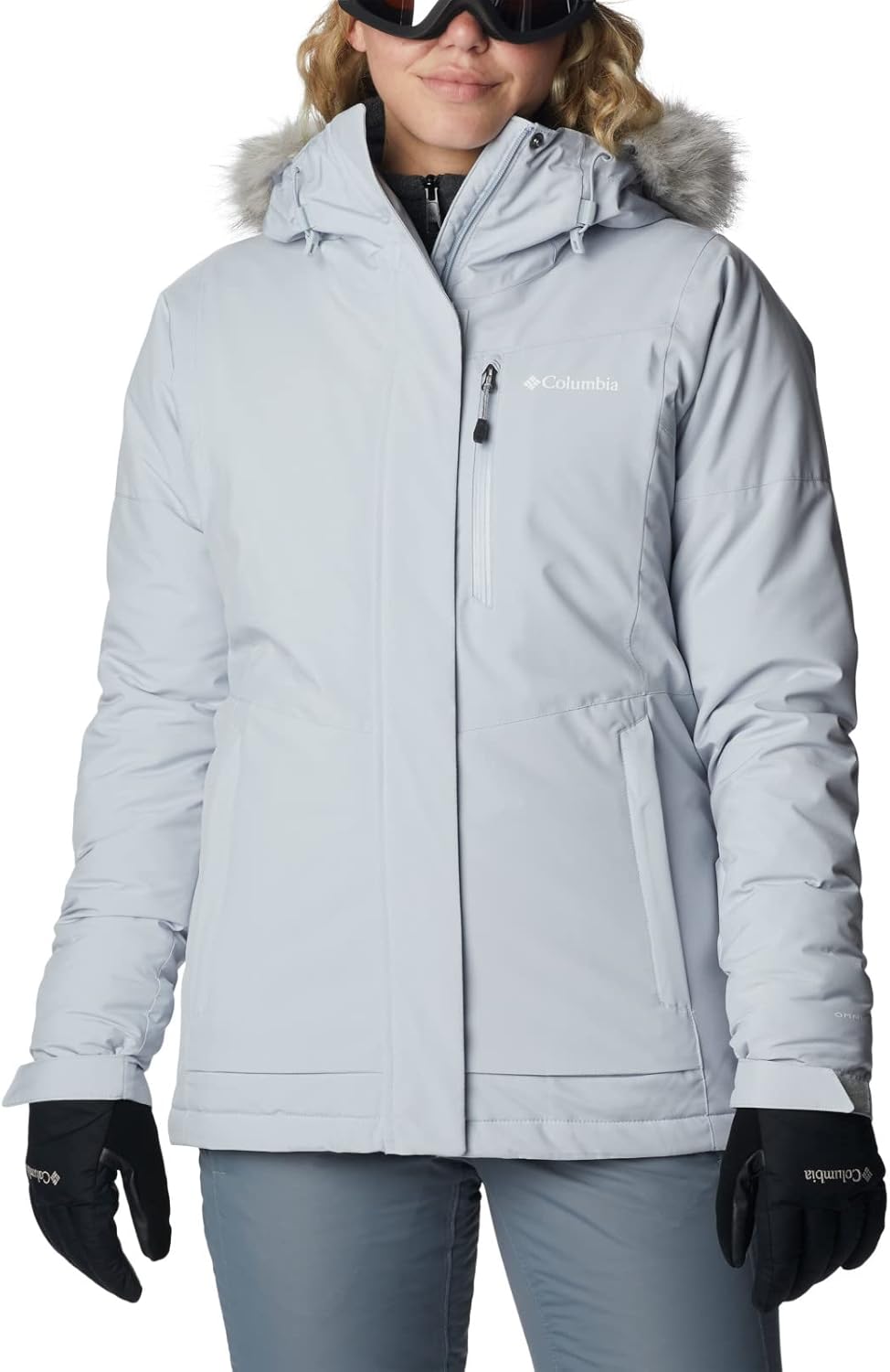 Columbia Damen Ava Alpine Isolierte Skijacke Cirrus Grey XL, Cirrus Grey XL