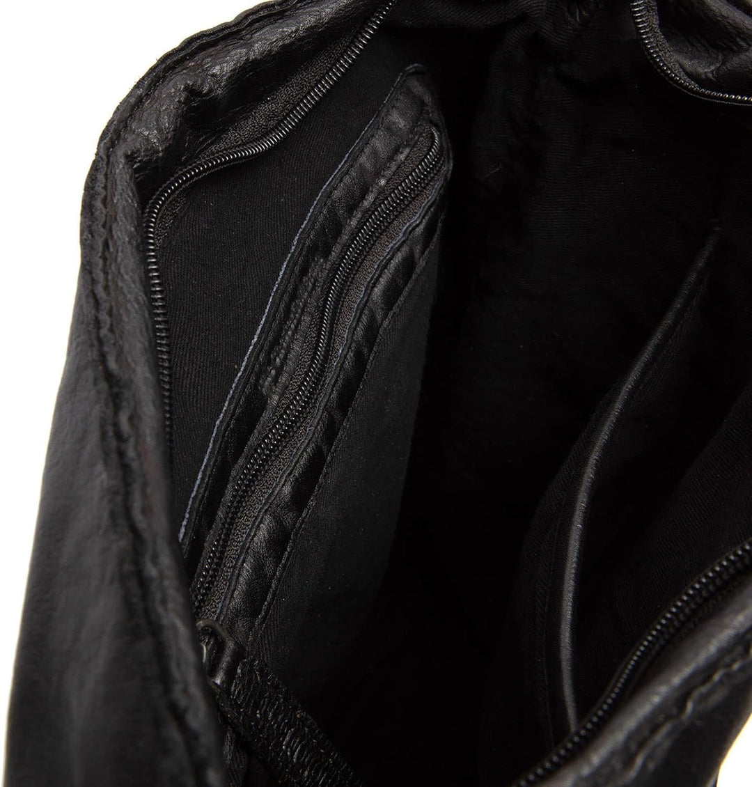 The Chesterfield Brand Washed Alba Schultertasche Leder 34 cm
