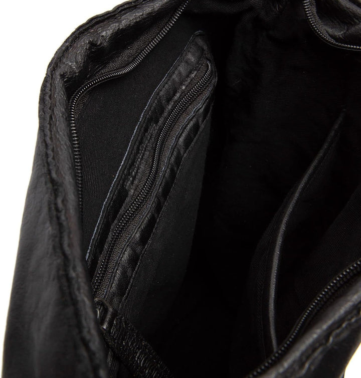 The Chesterfield Brand Washed Alba Schultertasche Leder 34 cm