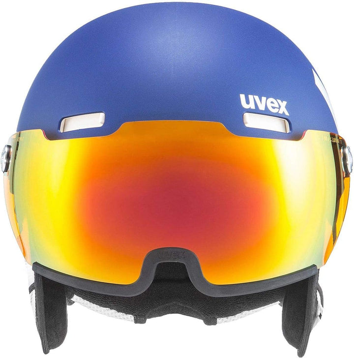 uvex hlmt 500 visor - Skihelm für Damen und Herren - mit Visier - individuelle Grössenanpassung - co