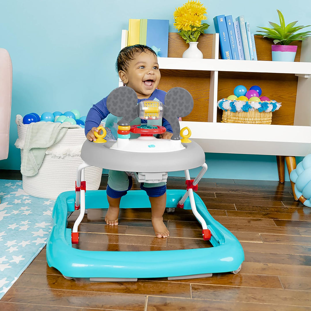 Bright Starts, Disney Baby, Mickey Mouse, Tiny Trek, Original Bestie, 2 in 1 Lauflernhilfe mit abneh