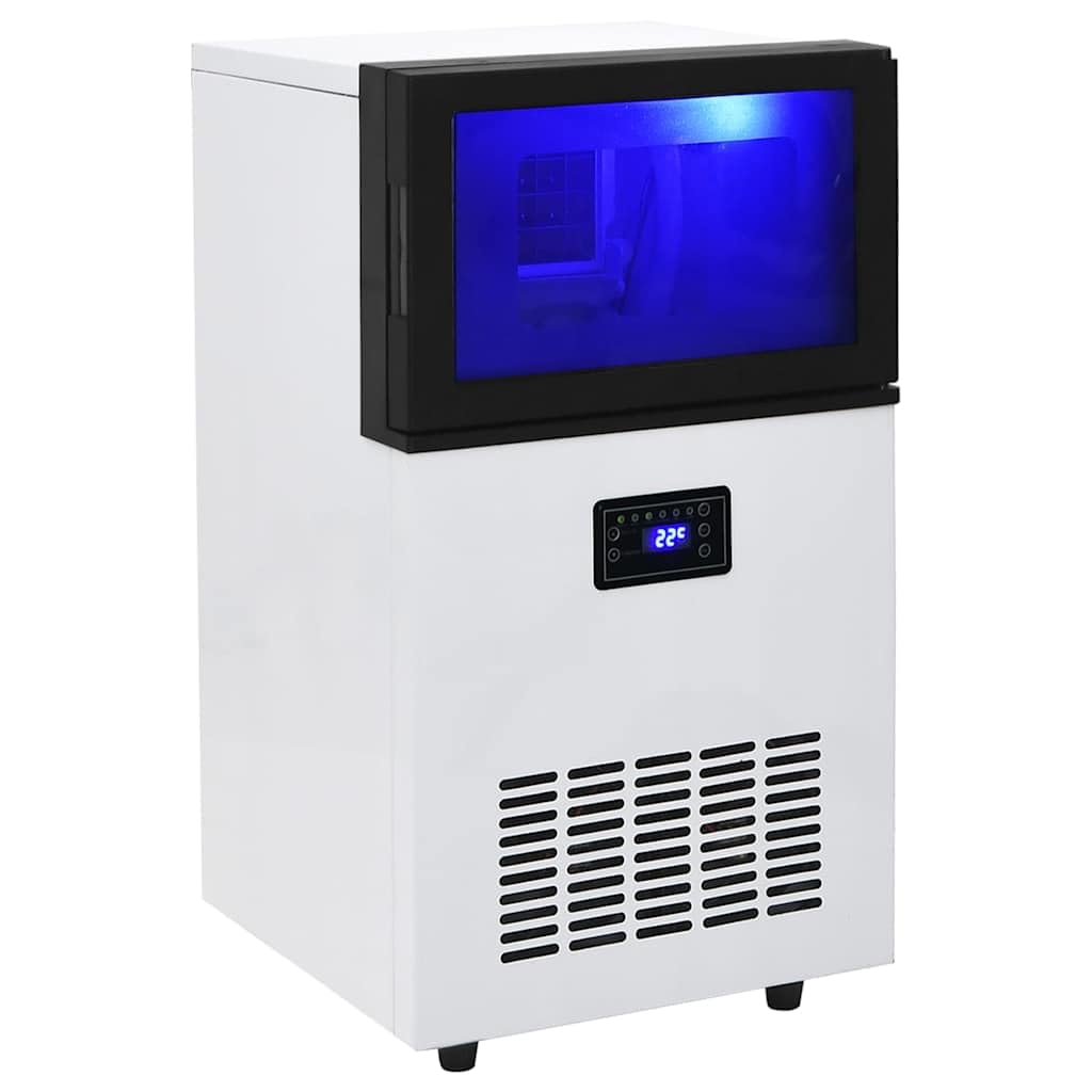 vidaXL Eiswürfelbereiter 45 kg/24 h Eiswürfelmaschine Eiswürfel Ice Maker