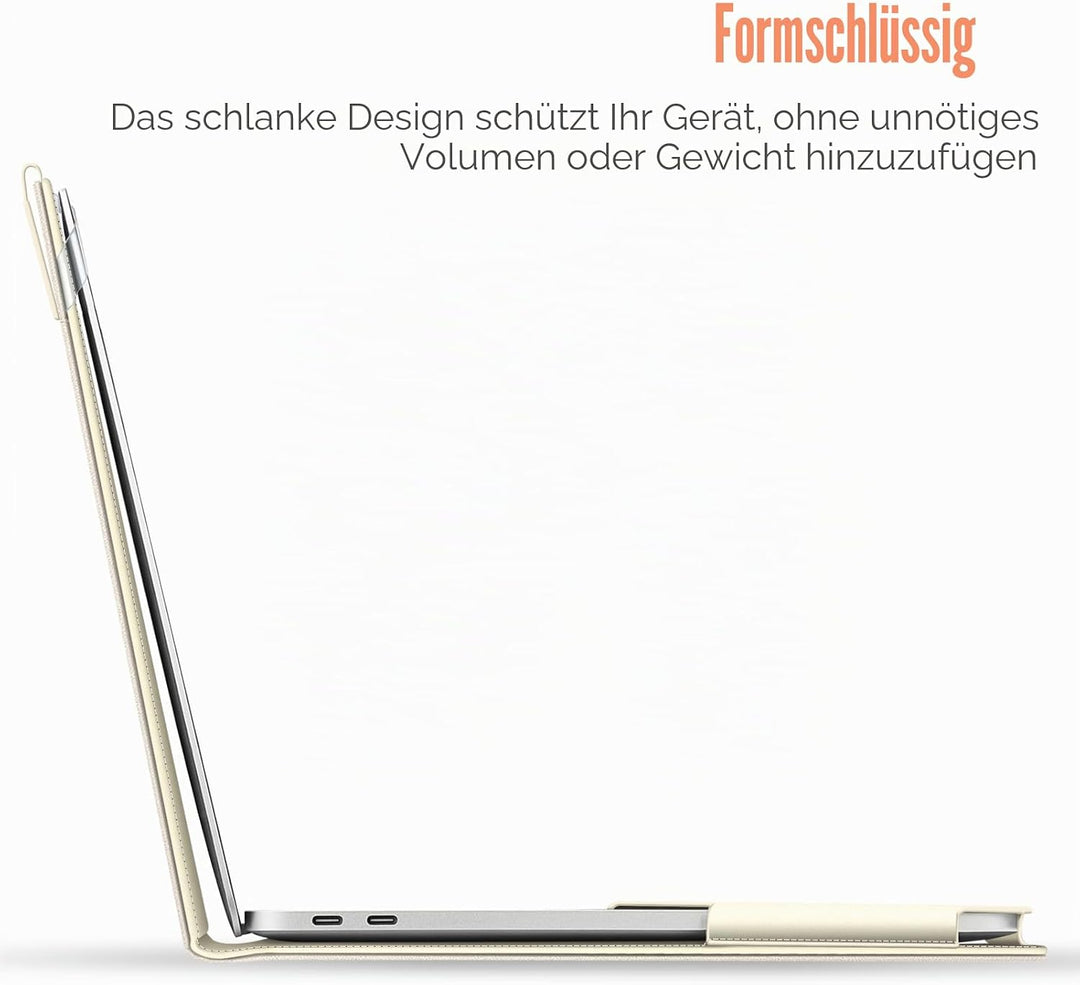Fintie Sleeve Case Cover für MacBook Air 13.6 A2681 M2, MacBook Air 13 A2237 (M1) / A2179 / A1932, M