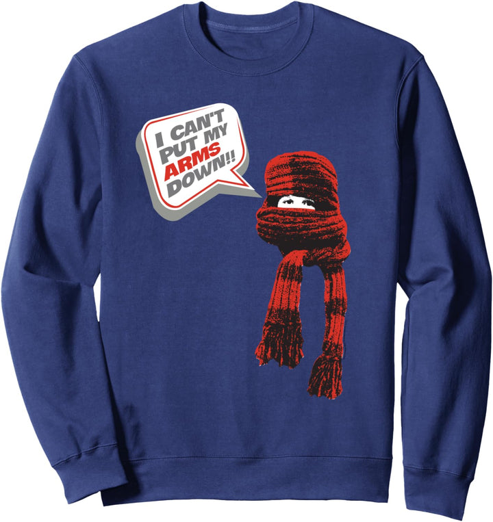 A Christmas Story I Can't Put My Arms Down Weihnachten Sweatshirt