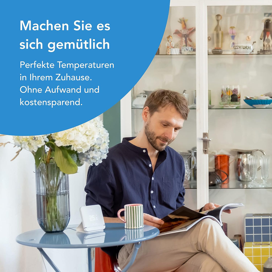 tado° smarte Klimaanlagensteuerung V3+ mit Standfuss – Klimaanlage digital steuern per App – optimal