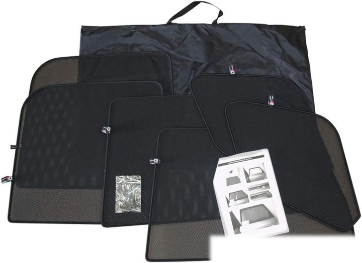 Satz Car Shades kompatibel mit Volkswagen Polo VI (AW) 5-türer 2017- (6-teilig) Set complet, Set com