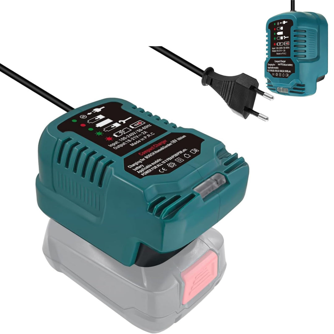 220V für Bosch Haus und Garten 18 V Akkuladegerät, AL1830 CV Ladegerät Ersatz für Bosch PBA 18V Haus