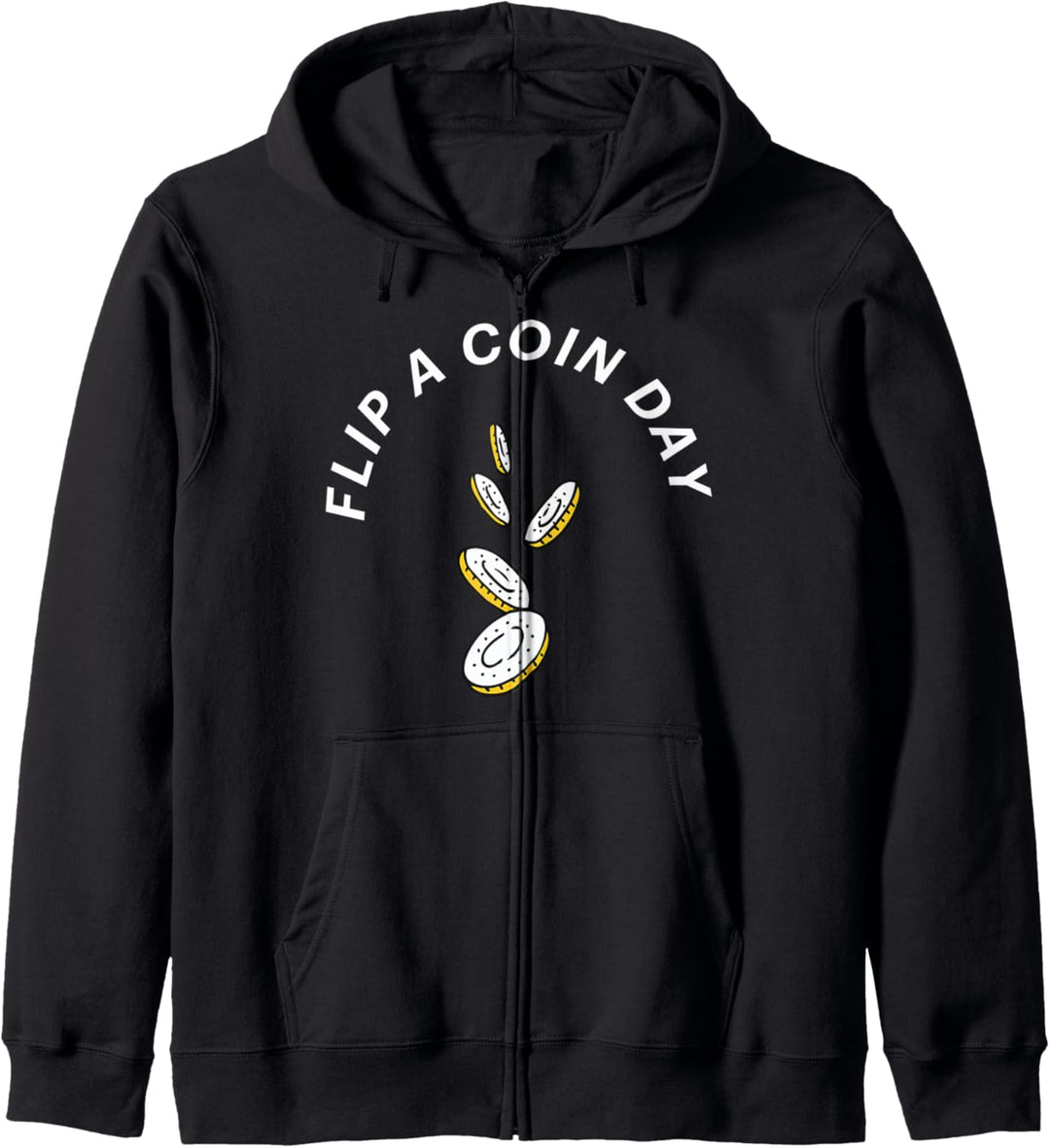 Flip A Coin Day Kapuzenjacke