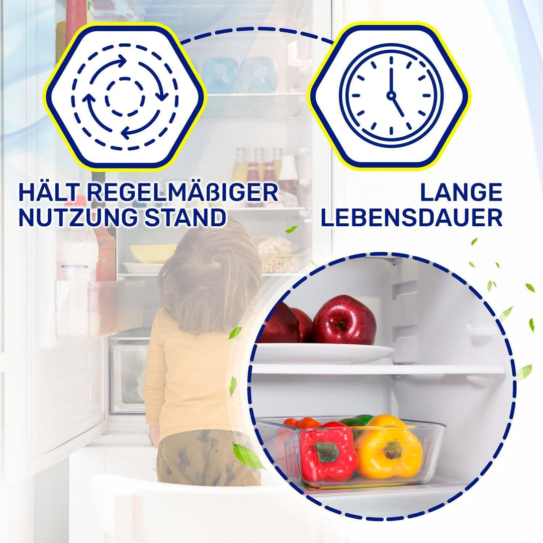 Vorderer Rahmen für Kühlschrank Einlegeboden Glas mit Länge 475 mm mit Originalcode C00144362 C00506