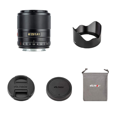 VILTROX AF 23mm F1.4 E-Mount Objektiv,Autofokus APS-C Weitwinkel Festbrennweite Objektiv (52 mm Filt