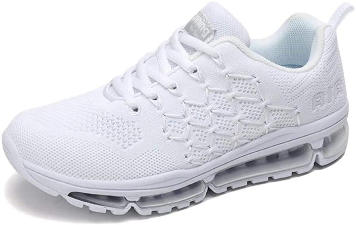 frysen Herren Damen Sportschuhe Laufschuhe mit Luftpolster Turnschuhe Profilsohle Sneakers Leichte S