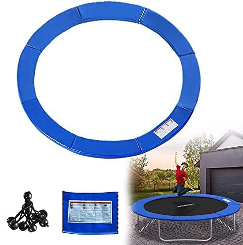 NAIZY Trampolin Randabdeckung Ø244/305/366cm Trampolinabdeckung UV-Schutz Reissfest Trampolin Umrand