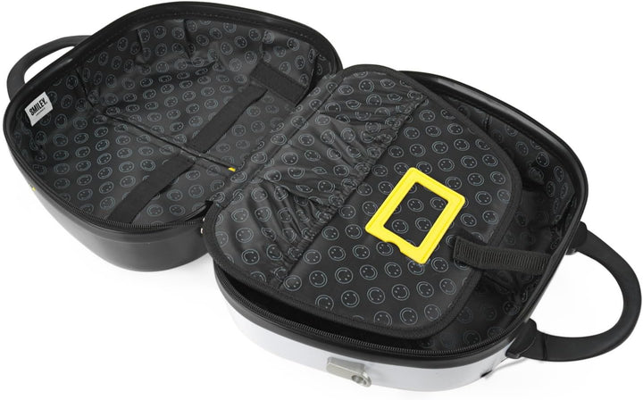 Smiley Originals - Kosmetikkoffer Hartschale Gross, Beautycase Damen, Trolley & Handgepäck Koffer: B
