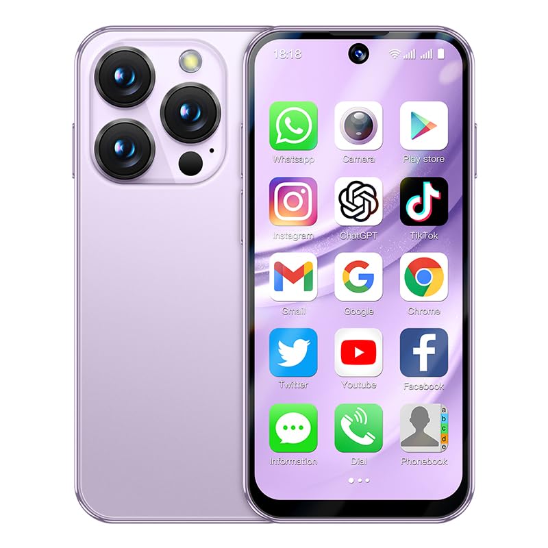 cofcvgs 4G Mini-Smartphone (entsperrt), ideale Wahl für Kinder und Studenten, kleines 3,9-Zoll High-