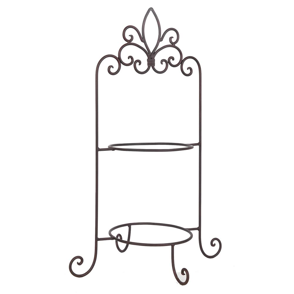 Clayre & Eef W40091 Teller Etagere 38x30.5x57 cm