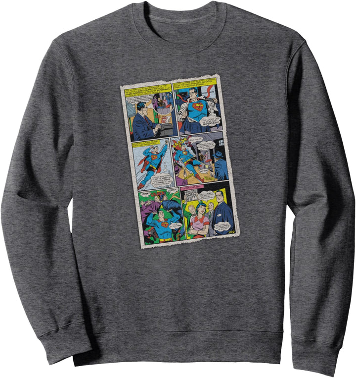 Superman Vintage Comic Sweatshirt