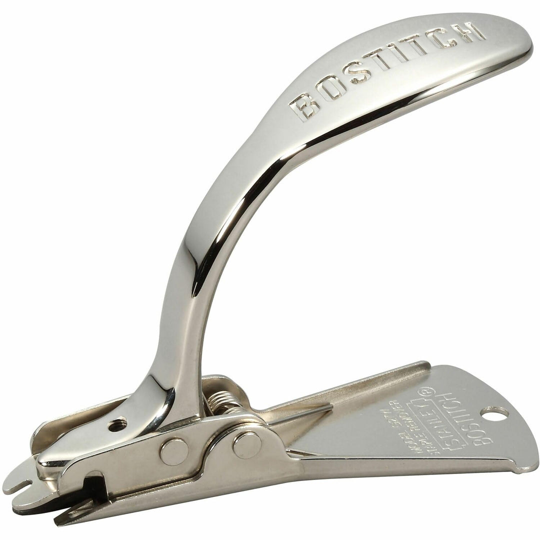 Bostitch Heavy Duty & Carton Staple Remover, Built in Staple Shield, Wear- Resistant Nickle Plated F