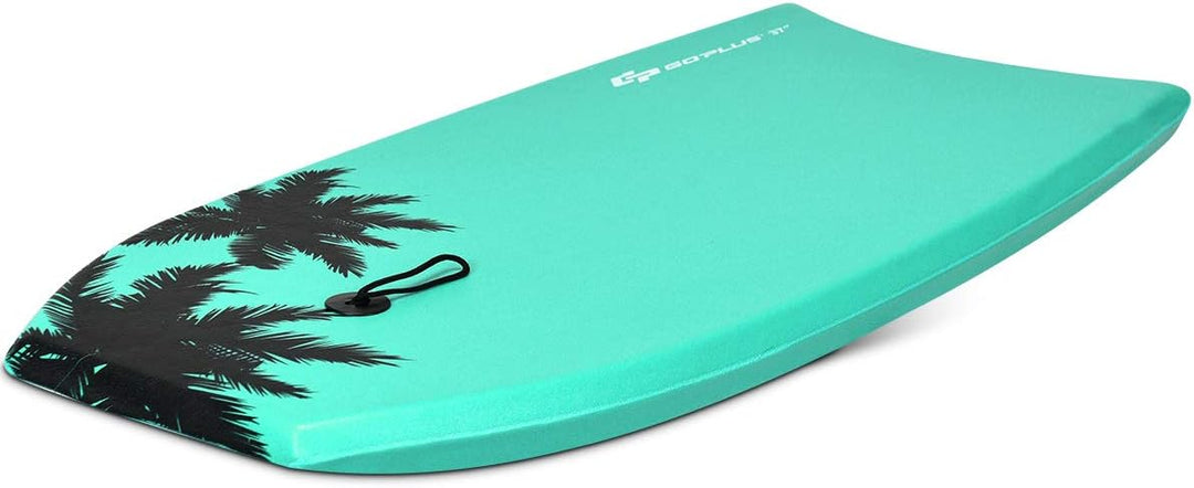 DREAMADE Bodyboard, Sup-Board, Schwimmboard, Schwimmbrett, Surfbrett, Surfboard mit Fussriemen Grün,