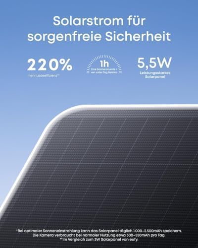 ANKER eufyCam S4 4‑Kamera‑Set, Überwachungskamera Aussen, Farbnachtsich, 4‑Kamera‑Set