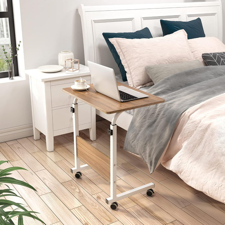 SogesHomeLaptoptisch Notebooktisch 60x40cm Notebookständer PC Tisch Beistelltisch für Bett und Sofa,