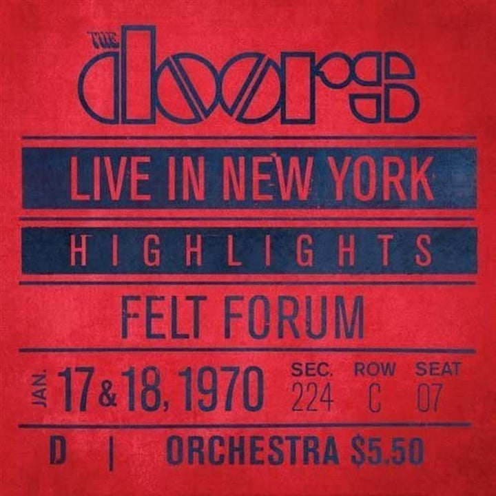 Live in New York, Vinyl